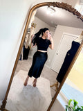 Black skirt