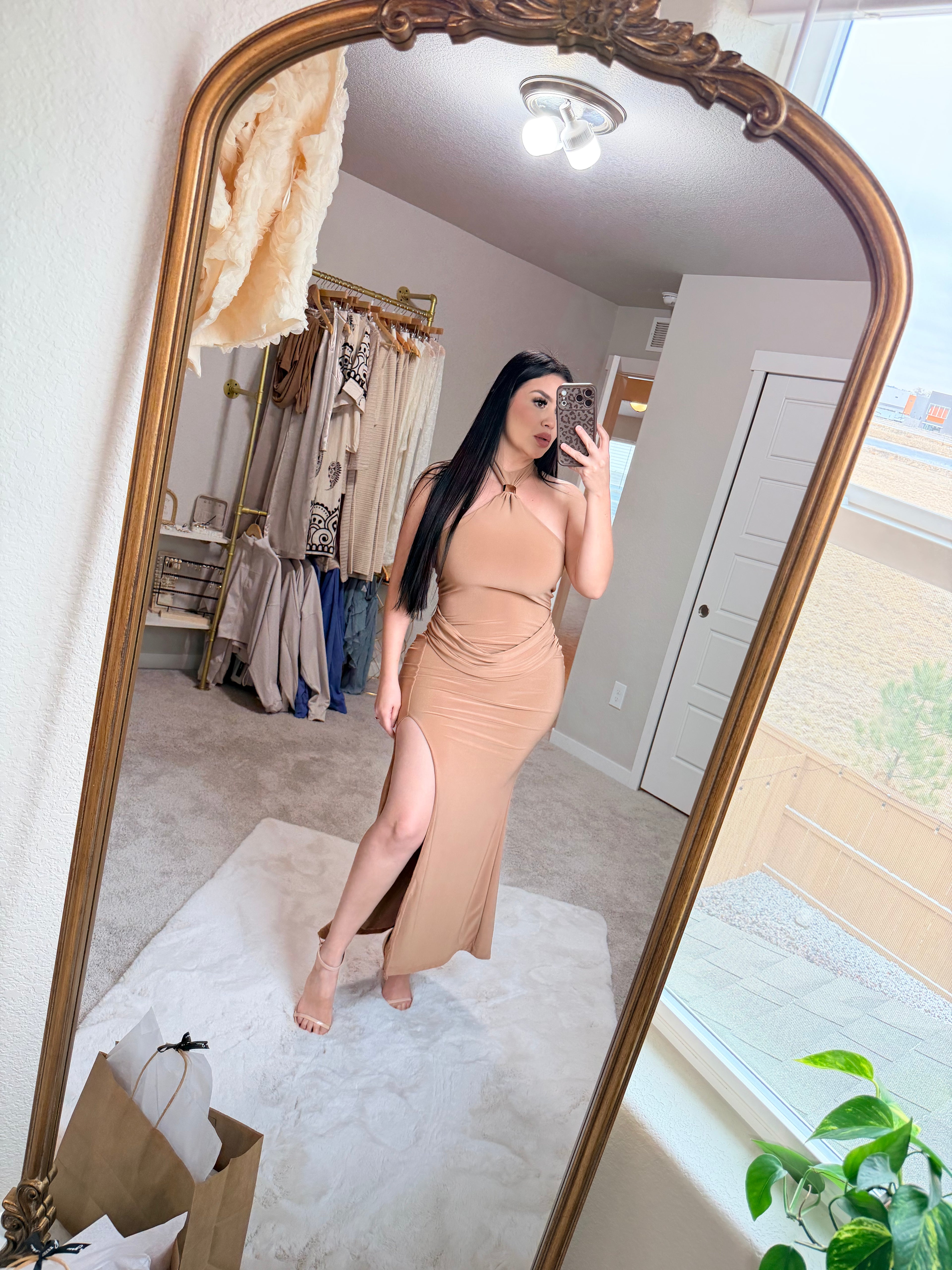Mocha dress